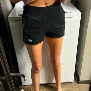 Super cute champion black shorts